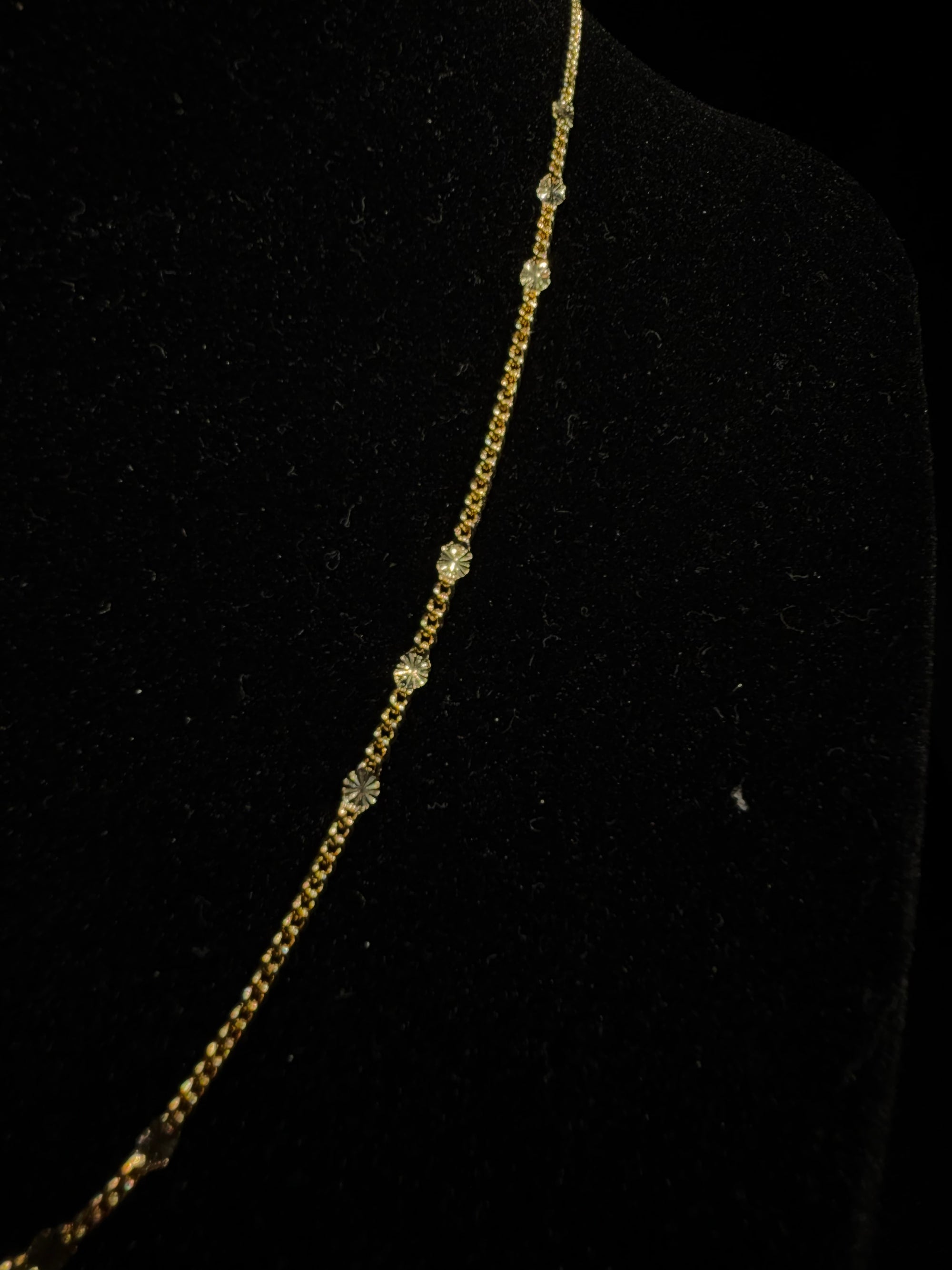 18k Gold Filled Necklace - Sunburst