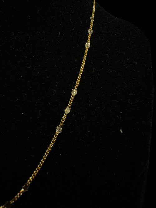 18k Gold Filled Necklace - Sunburst