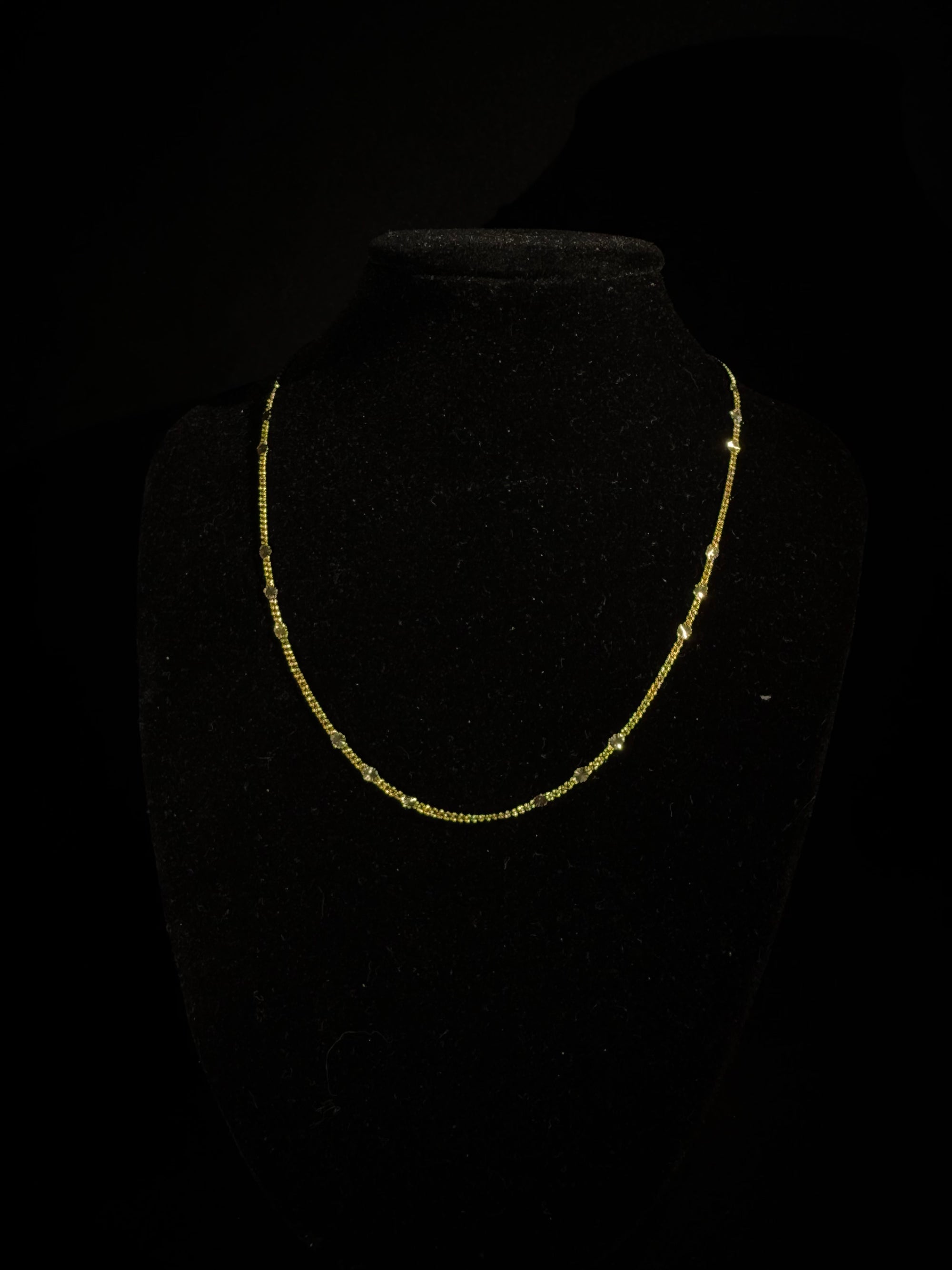 18k Gold Filled Necklace - Sunburst
