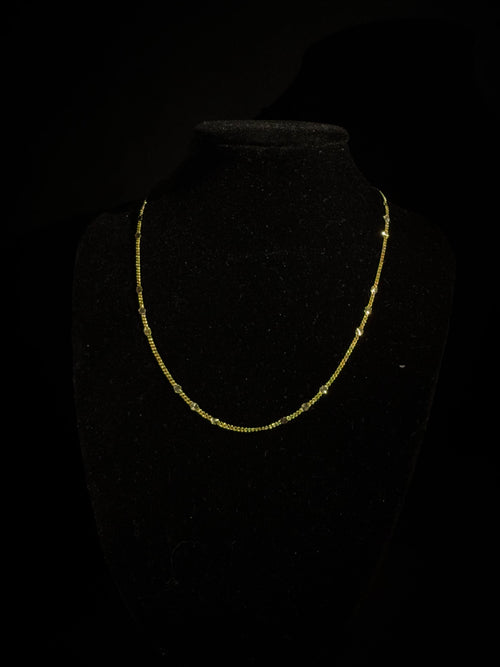 18k Gold Filled Necklace - Sunburst