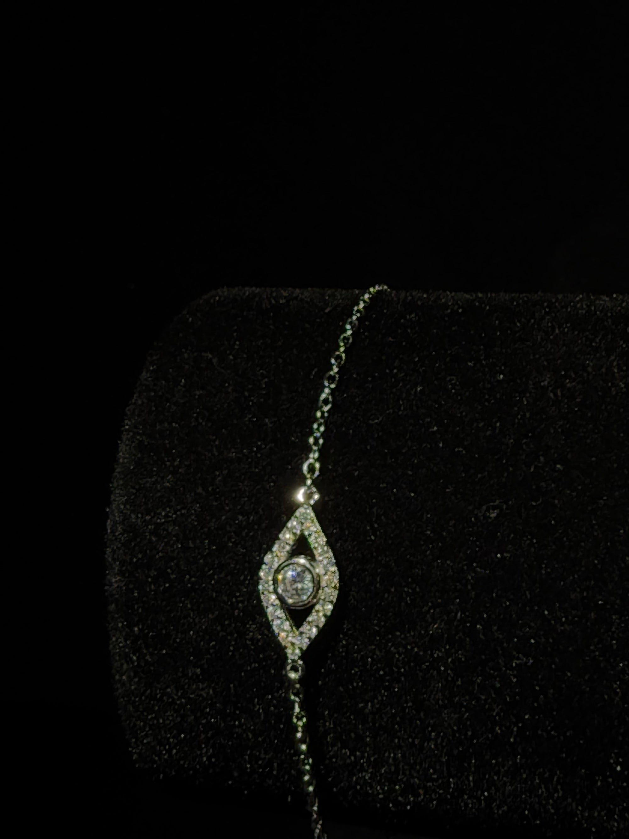 Sterling Silver Bracelet - Evil Eye